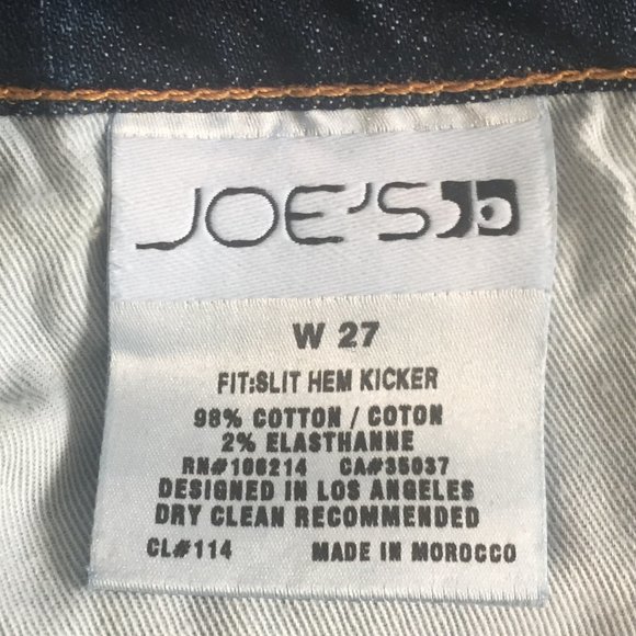 SOLD📌Joe's Jeans Slit Hem Kicker - Picture 13 of 13